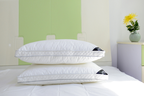 Luxury Pillow with Diamond Wall