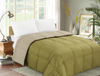 Bi-color / Double Face Colors Microfiber Quilt / Duvet / Comforter